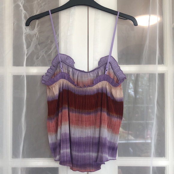 NWT Madewell Colorful Ombré Top XS $45 - Picture 7 of 7